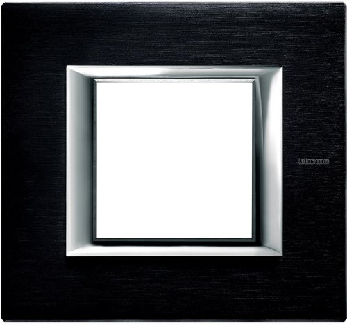 Рамка прямоугольная Legrand BTicino Аxial Axolute 2 мод антрацит картинка